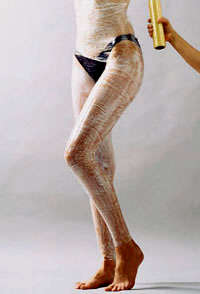 You can lose up to 18cm with our SELF HEATING Cellulite Bodywrap with each treatment!!!